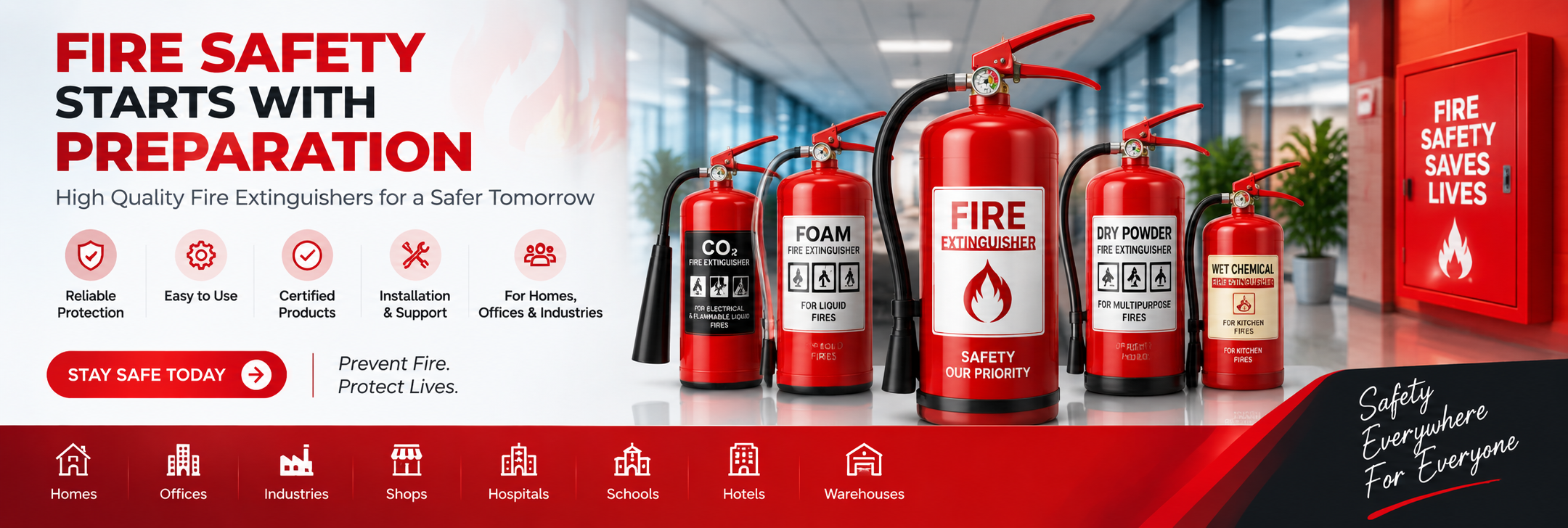 Complete Fire Safety & Early Detection Systems