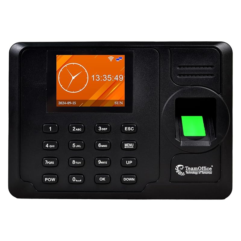 Team Office Z305W Cloud Biometric Attendance Machine (WiFi + Fingerprint + RFID + App)