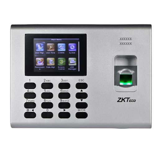 ZKTeco K40 Pro Biometric Time Attendance & Access Control with Battery Backup