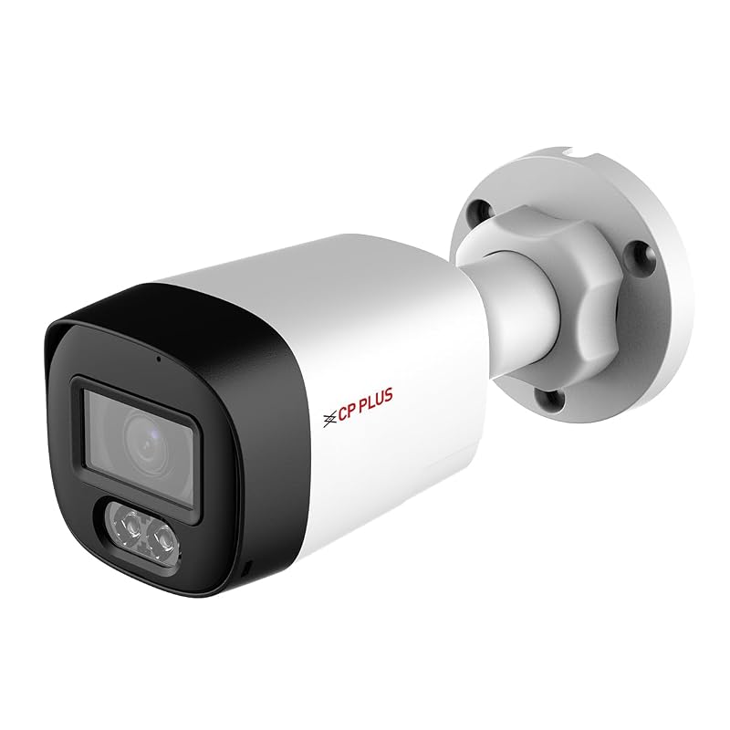 CP PLUS 2.4MP Dual Light Audio Outdoor Bullet Camera (CP-USC-TA24L2-D)