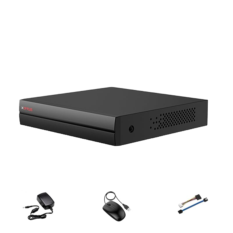 CP PLUS 4 Channel 3K/5MP Hybrid AI DVR H.265 Pro+ (Smart Detection)