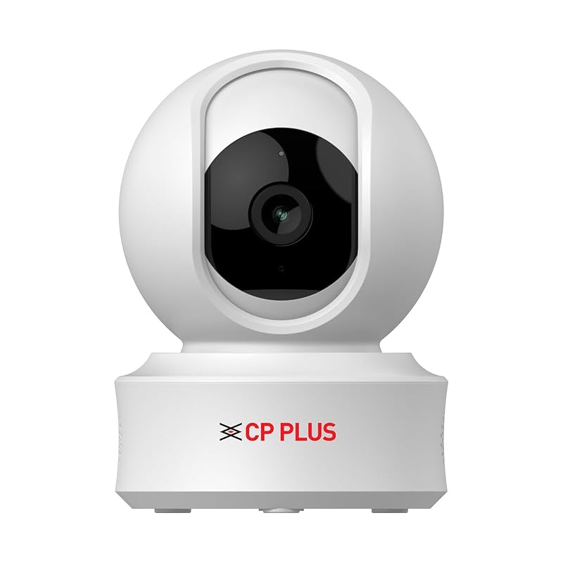CP PLUS 3MP Smart Wi-Fi 360° Pan-Tilt Indoor Security Camera (CP-E35A)