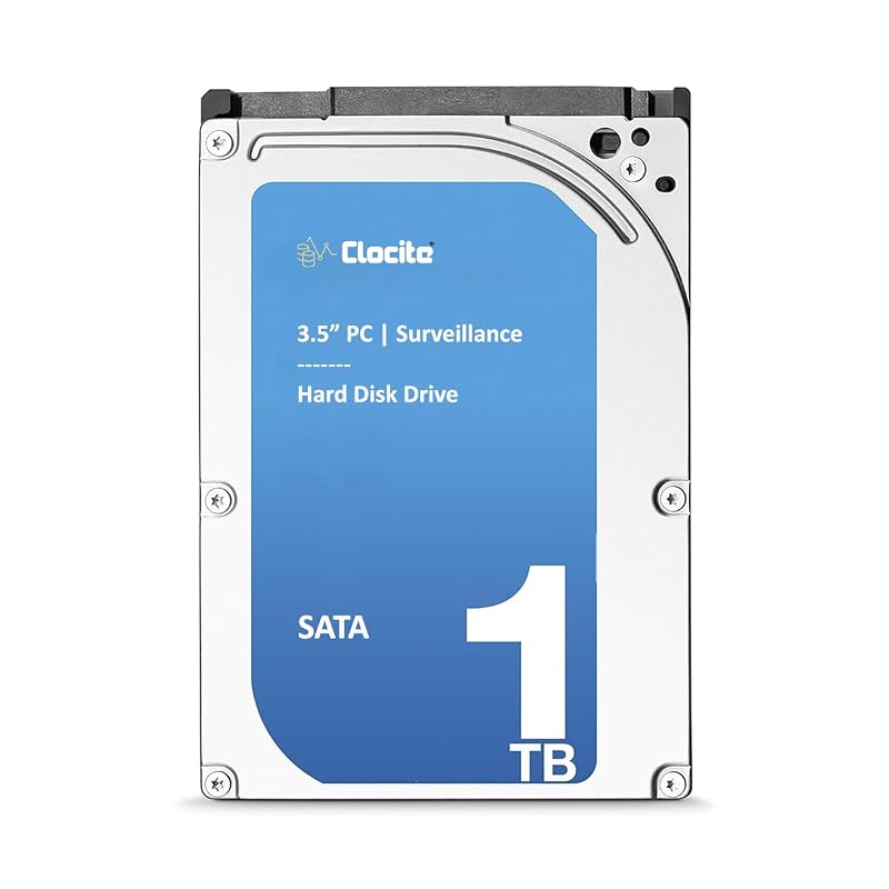 1 TB SATA Hard Disk for Desktop/Surveillanceâ€“8.89 cm(3.5 Inch), 6 Gb/s 7200 RPM High Speed Data Transfer | DVR NVR Security C...